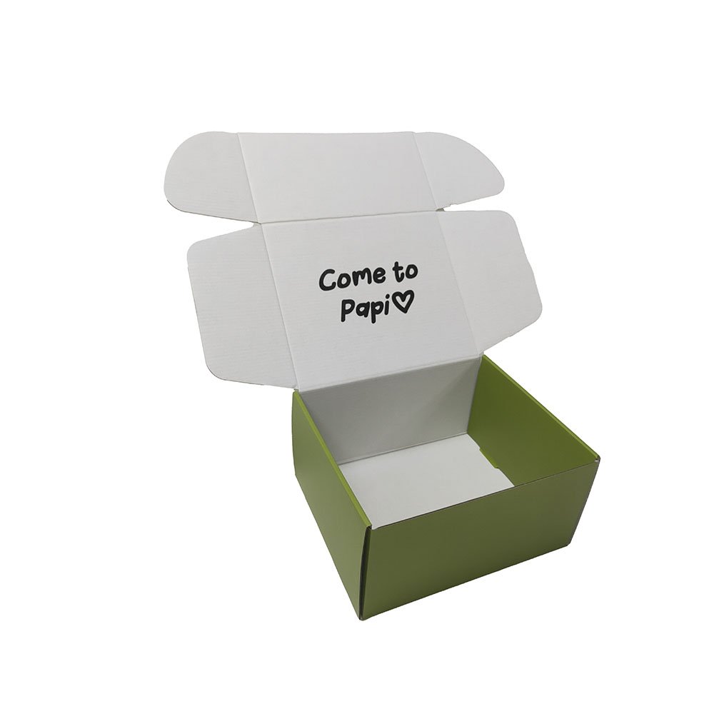 corrugated holder toy box boxes for cake packing embossing black ink sopt uv salad container packaging box on sale