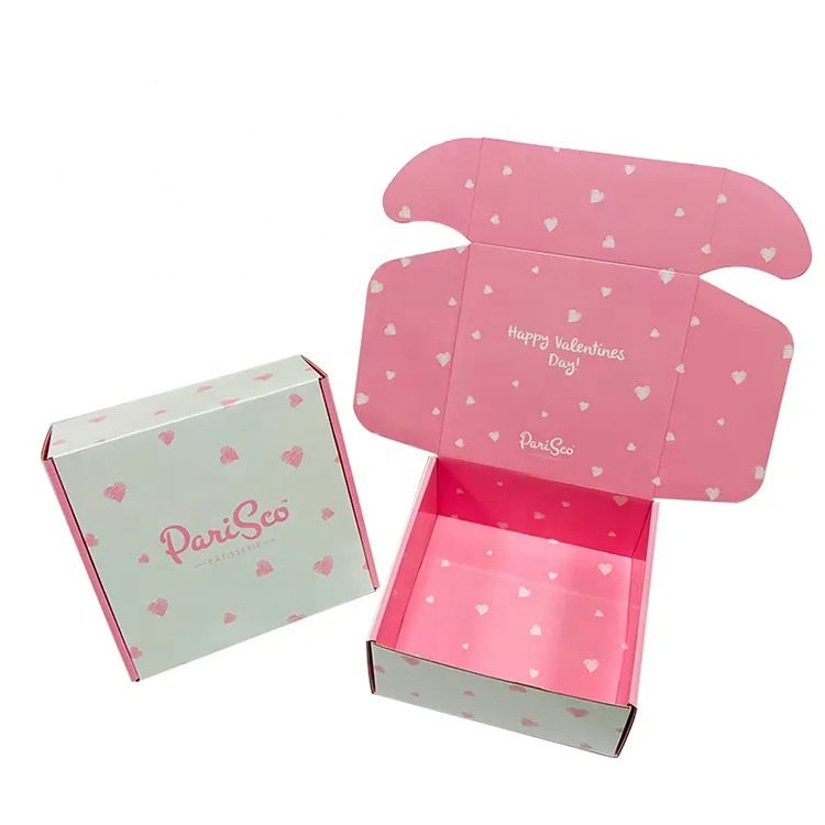 Wholesale Custom Design Printed Logo Corrugated Cardboard Postal Carton Paper Mailer Shipping Boxes Packaging