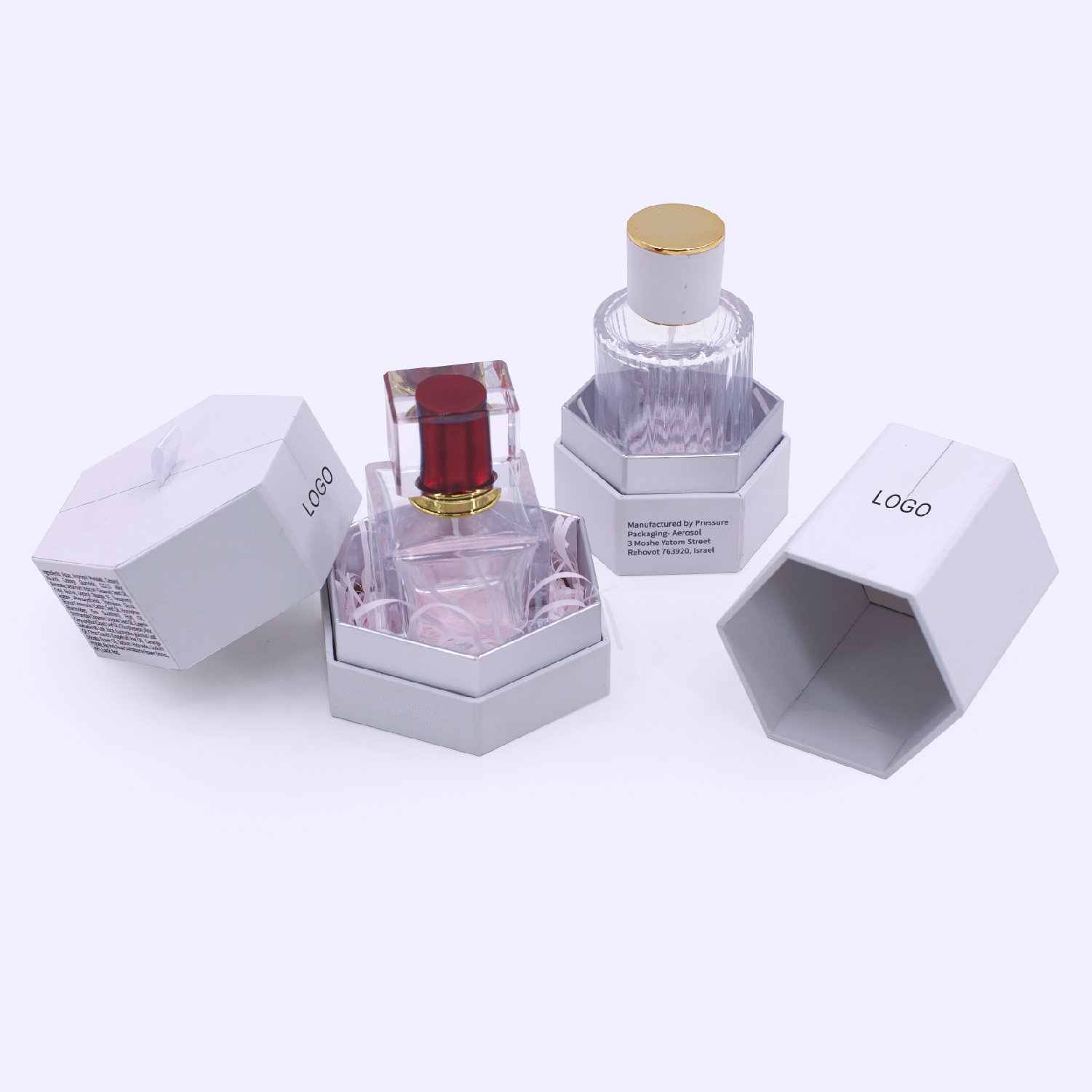 Custom logo luxury white creative present watch lid package Rigid cardboard Paper Packaging gift set Perfume box