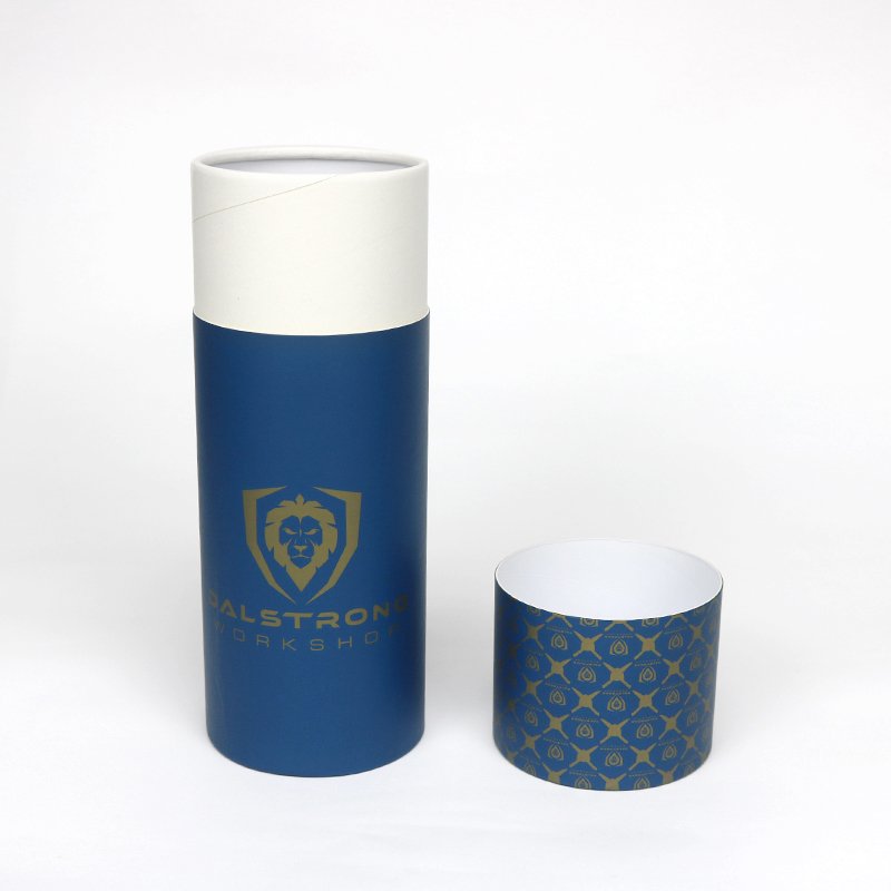 Hot Sale Practical Cylinder Kraft Paper Biodegradable Container 8 Diameter Cardboard Tube