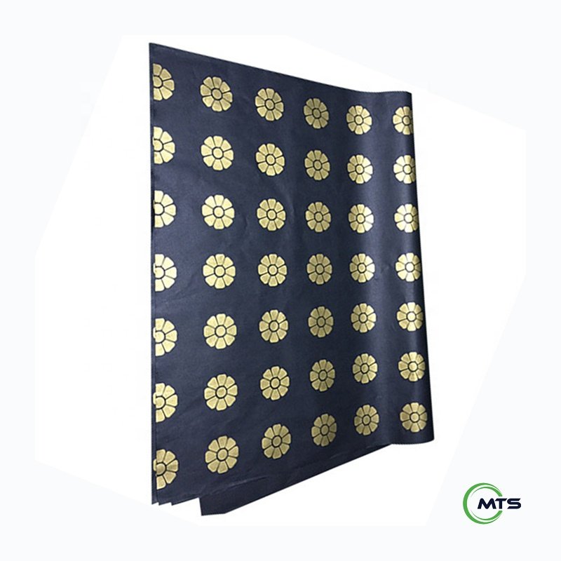 Moatain Custom Gold Brand Logo Printing Gift Wrapping Tissue Paper for Packing