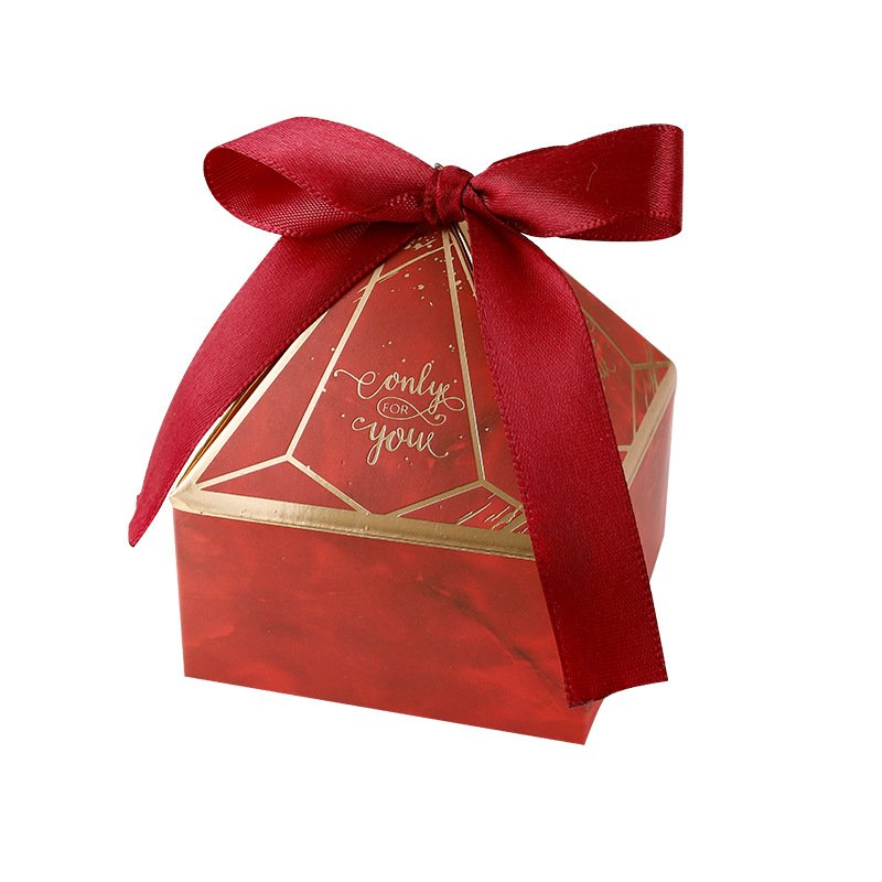 Hot Sale Paper Wedding Favors Candy Packaging Gift Boxes Small Wedding Box For Guests Party Souvenir Gift Chocolate Packaging