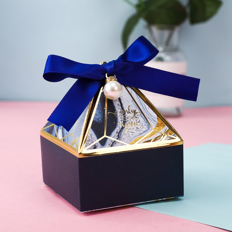 Hot Sale Paper Wedding Favors Candy Packaging Gift Boxes Small Wedding Box For Guests Party Souvenir Gift Chocolate Packaging