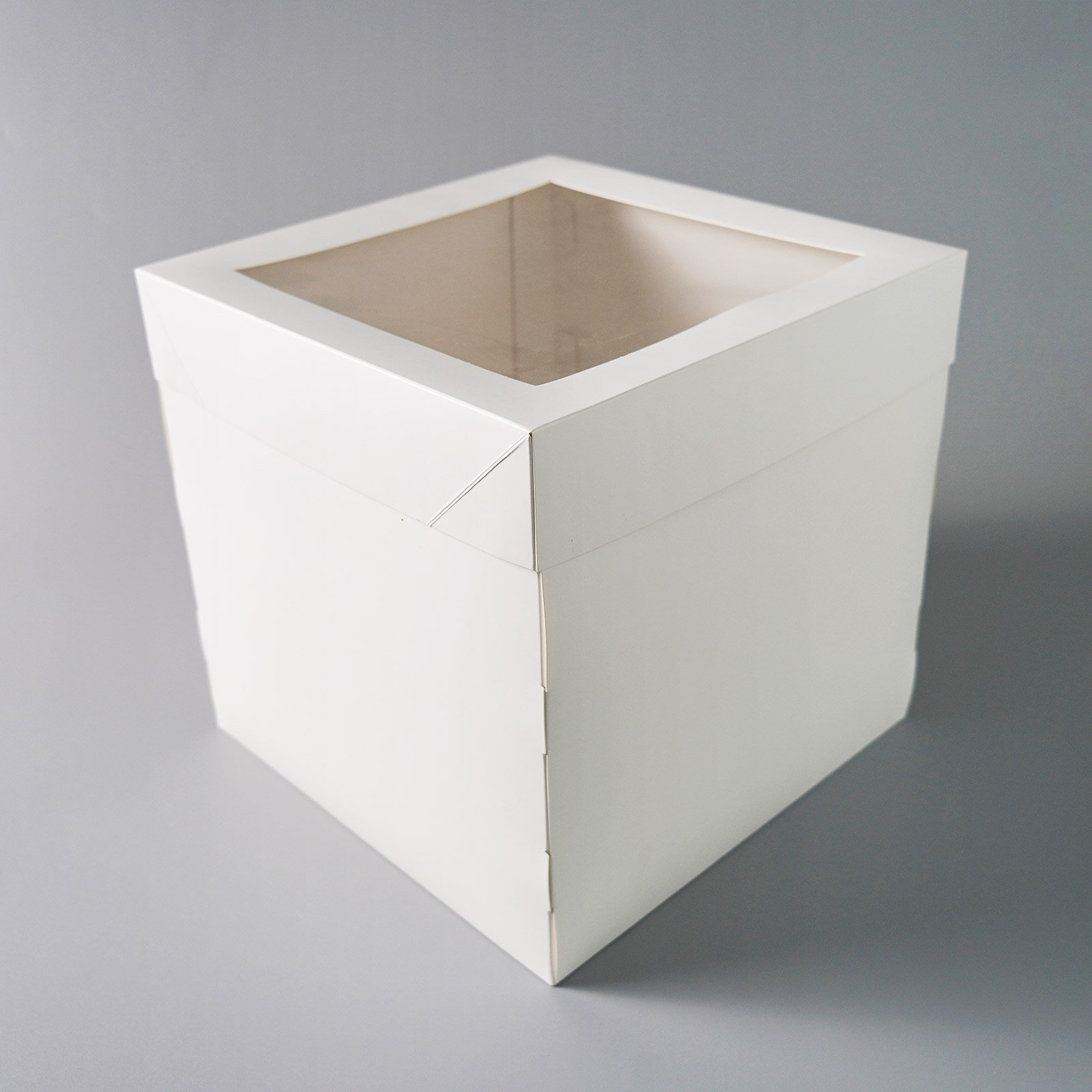 White Square Cheap Surprise Birthday Party Wedding Paper Cake Boxes For Cakes Wholesale