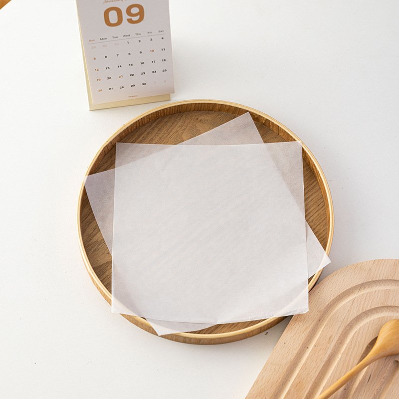 Custom Disposable Design Size Sandwich Burger Bread Packaging Paper Food Grade Burger Wrap Baking Paper
