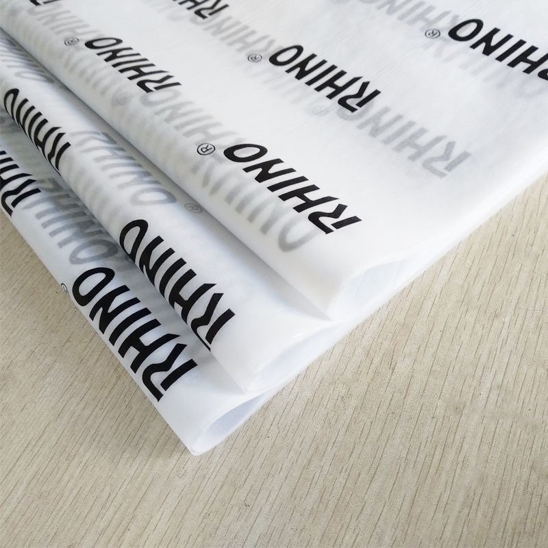 High Quality custom printed brand logo tissue wrapping paper for products packaging clothes
