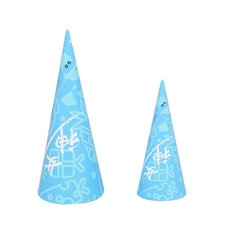 Disposable Paper cone sleeve for Temaki Sushi Packaging