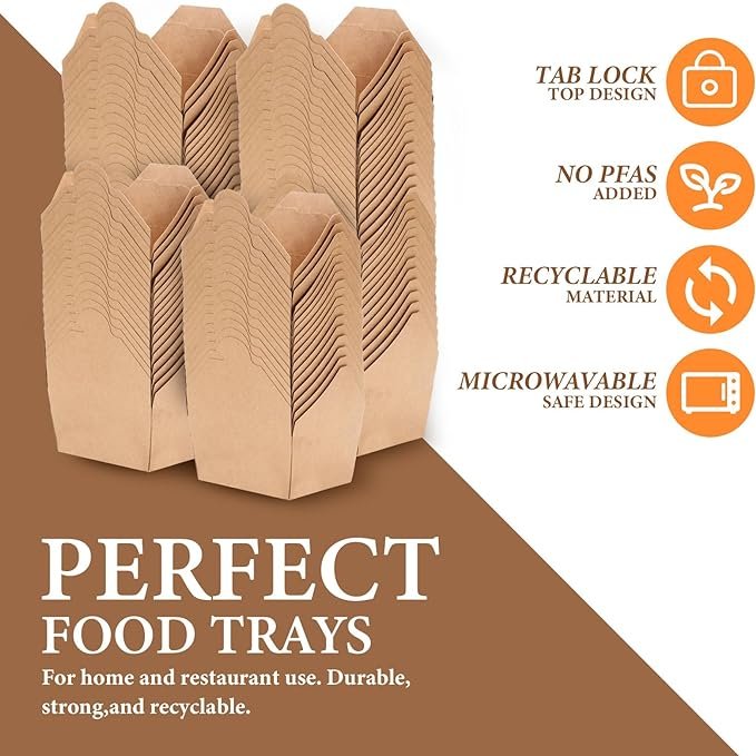 Custom printed 700/1000/1200/1300/2000ml/3000ml food Packaging Disposable Microwave Takeaway Paper bowl Lunch Boxes