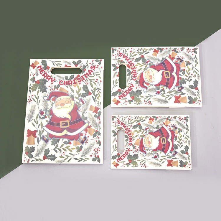 Newest best merry christmas candy paper gift bags christmas packaging paper bags
