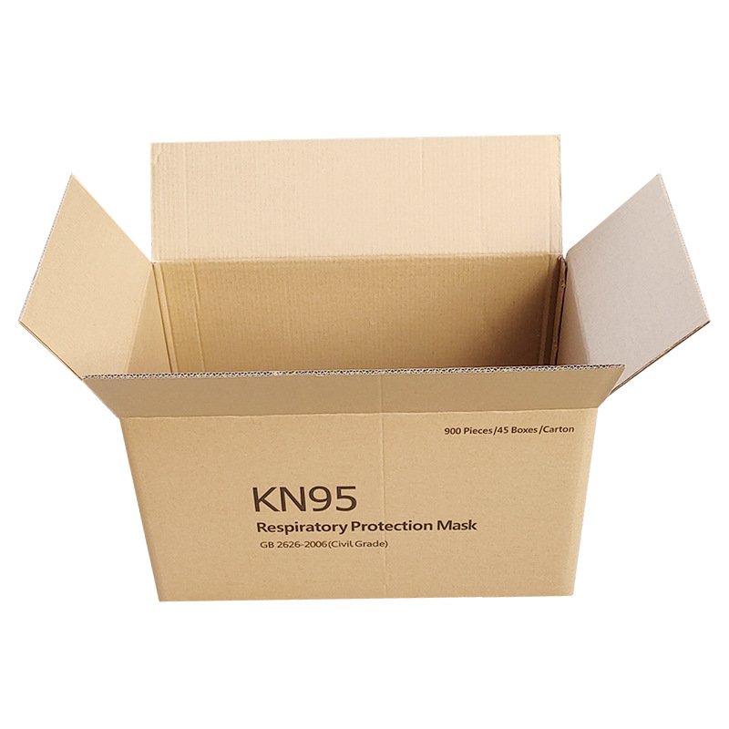 Custom RSC cardboard box plain corrugated box medium box for shipping