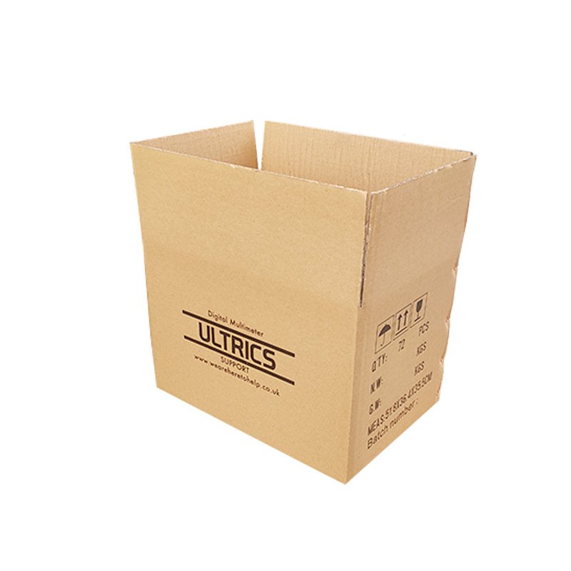 Custom RSC cardboard box plain corrugated box medium box for shipping