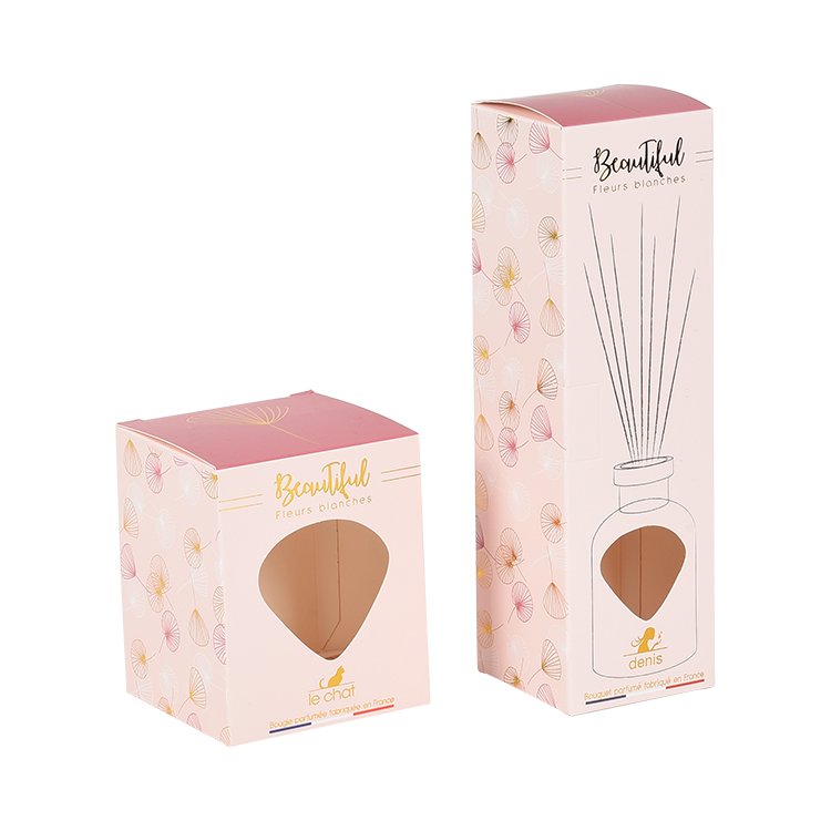 Customized Design Luxury Cardboard Gift Packaging Candle Jars And Boxes Printed Custom Candle Box With Lid