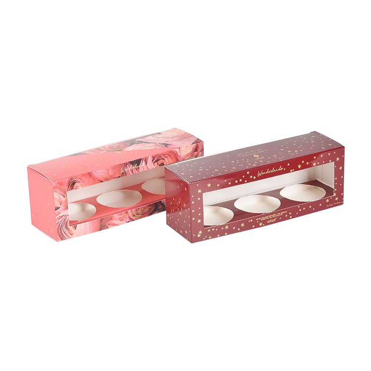 Customized Design Luxury Cardboard Gift Packaging Candle Jars And Boxes Printed Custom Candle Box With Lid