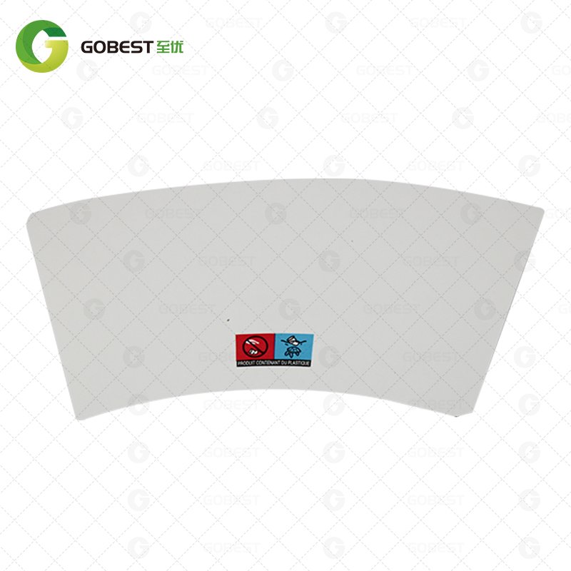 Gobest paper Manufacturers 4oz Rolled Pe Pla Coated paper Cup Aqueous Coating Plastic Free paper Cup Bottom Roll