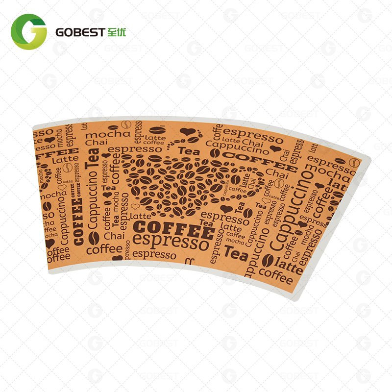 Gobest paper Manufacturers 4oz Rolled Pe Pla Coated paper Cup Aqueous Coating Plastic Free paper Cup Bottom Roll