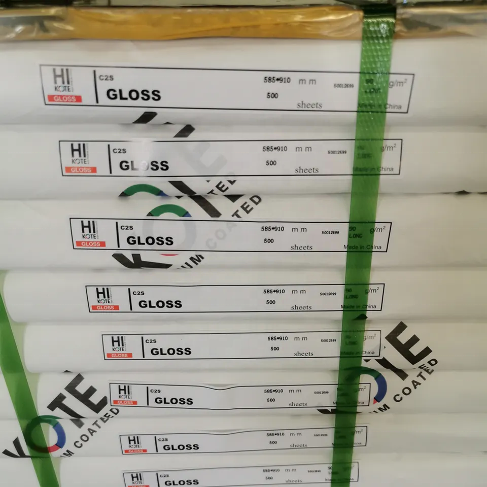 Excellent Printing Hot Sale Factory Price C2s Coated Gloss/Poster Printing Matte Art paper