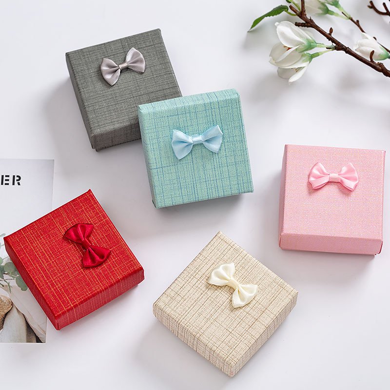 Women Girls Earrings Boxes Organizer Portable Jewelry Storage Cases PU Leather Jewelry Boxes