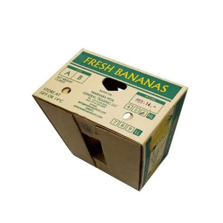 Factory Price Custom Printing Banana Cardboard Boxes Fruit Cardboard Packaging Boxes Banana Carton