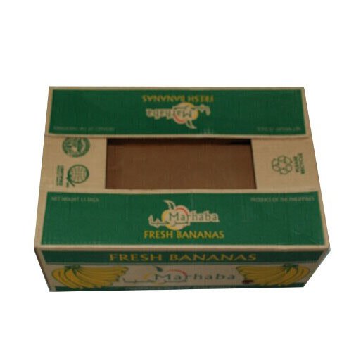 Factory Price Custom Printing Banana Cardboard Boxes Fruit Cardboard Packaging Boxes Banana Carton