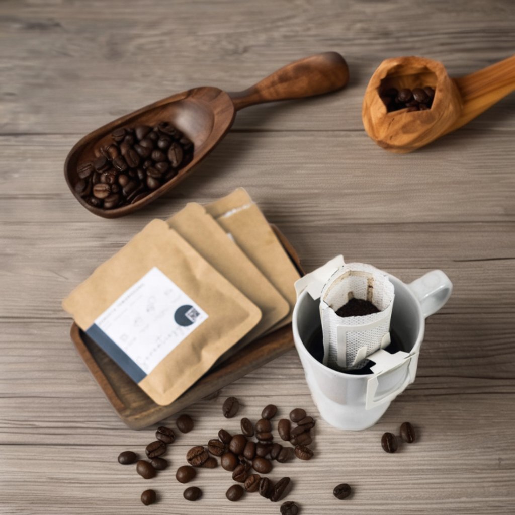 Factory Price Food Grade Kraft Paper/Matte Finish Mylar Drip Coffee Filter Packaging Outer Bags
