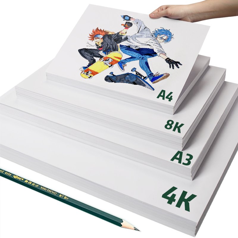 Wholesale Coated Two Side A4 230g White Wrapping Paper Custom Packaging Tissue Paper Waterproof Glossy Packaging Cardboard Paper