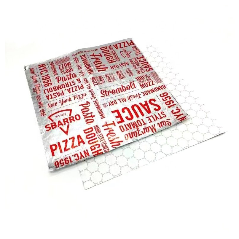 Sandwich Burger Greasepaper Baking Wax Korean Paper Food Grade Greaseproof Oilproof Butter Wrapper 28gsm Safe Wrapping Paper