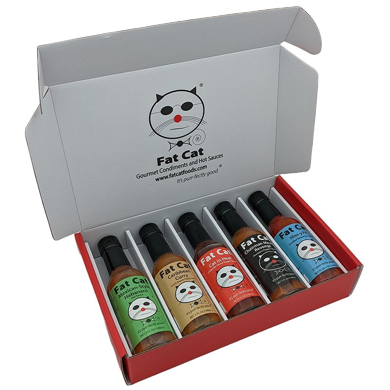 Professional Printing Factory Custom Box Foldable Spice Jar Box Hot sauce packaging Paper Box