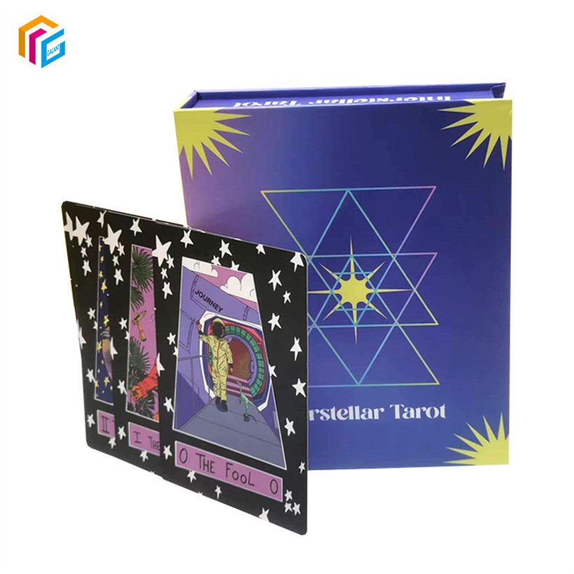 Wholesale factory rider waite tarot cards tarot card deck custom printing classics cartas del tarot cards with guide book