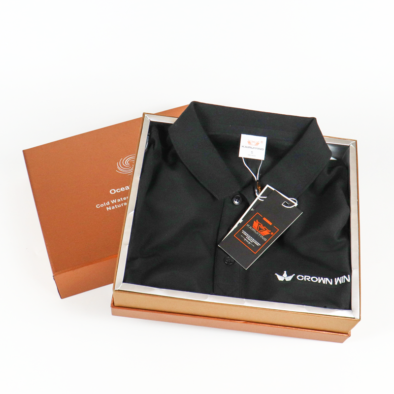 High Quality Luxury Caja Para Ropa Lid And Base Package Boxes Boutique T-shirt Clothing Cardboard Packaging Paper Box