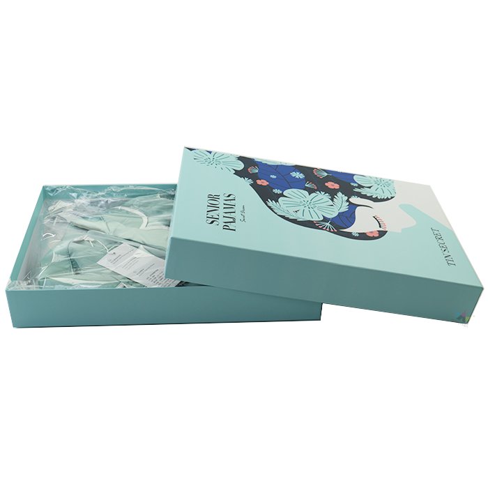 High Quality Luxury Caja Para Ropa Lid And Base Package Boxes Boutique T-shirt Clothing Cardboard Packaging Paper Box