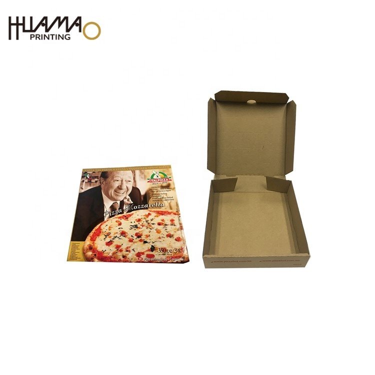 Customised Sticker Printing Carton Box Bolsas De Papel Clothes Packaging Boxes Custom Logo Printing Biodegradable Caja De Pizza