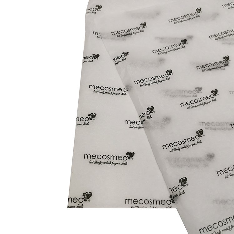 Custom white logo colorful wrapping gift silk cotton tissue paper for clothes packaging