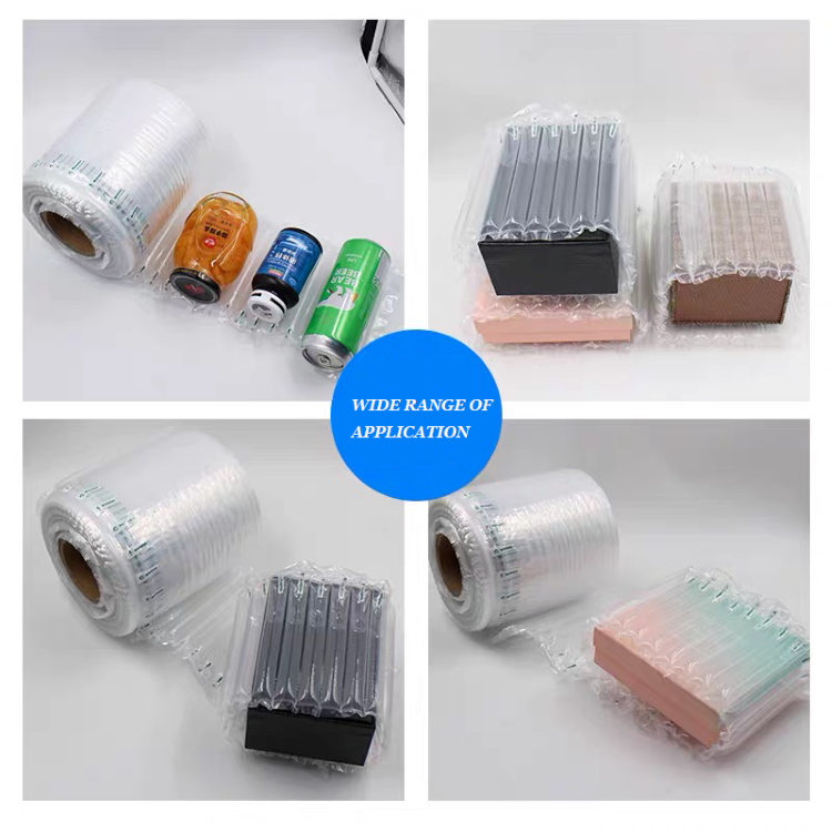 Air Column Packing Roll for Mailing Delivery Protection Buffering Cushion Wrap Air Column Bag Roll Inflatable Air Buffer Sheet