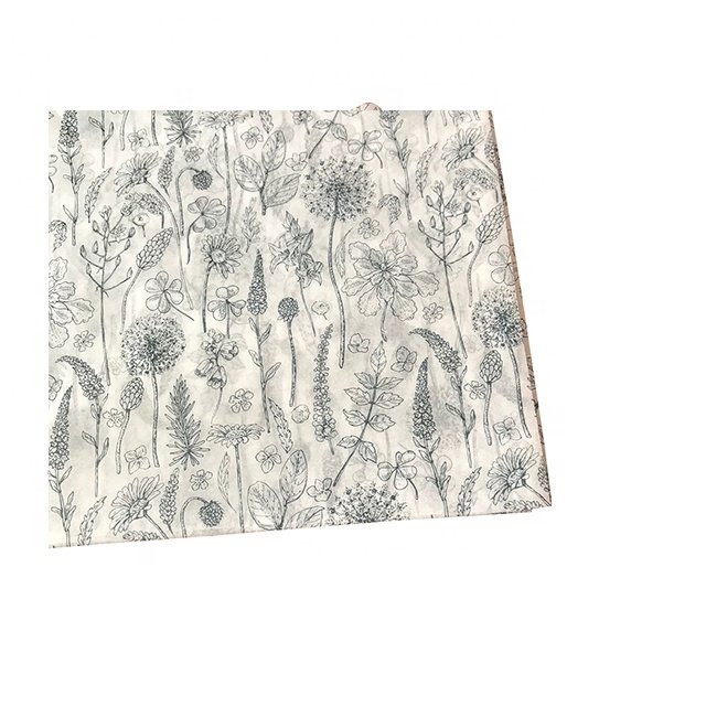 Packaging Paper Tissue Wrapping Paper For Products Packaging Clothes Wrap Tissue Paper Logo Print