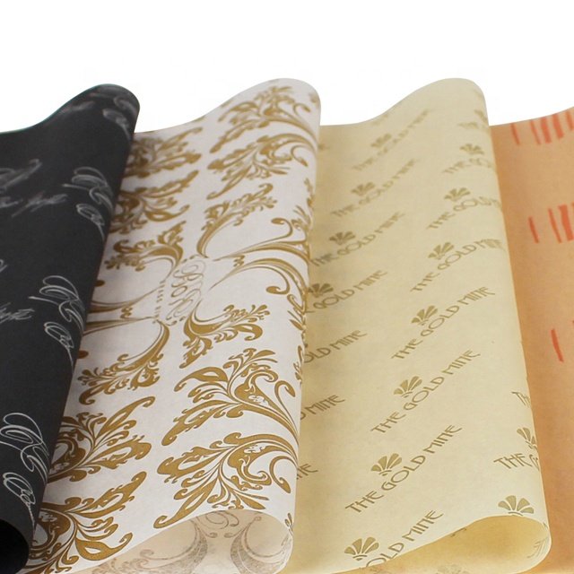 Packaging Paper Tissue Wrapping Paper For Products Packaging Clothes Wrap Tissue Paper Logo Print