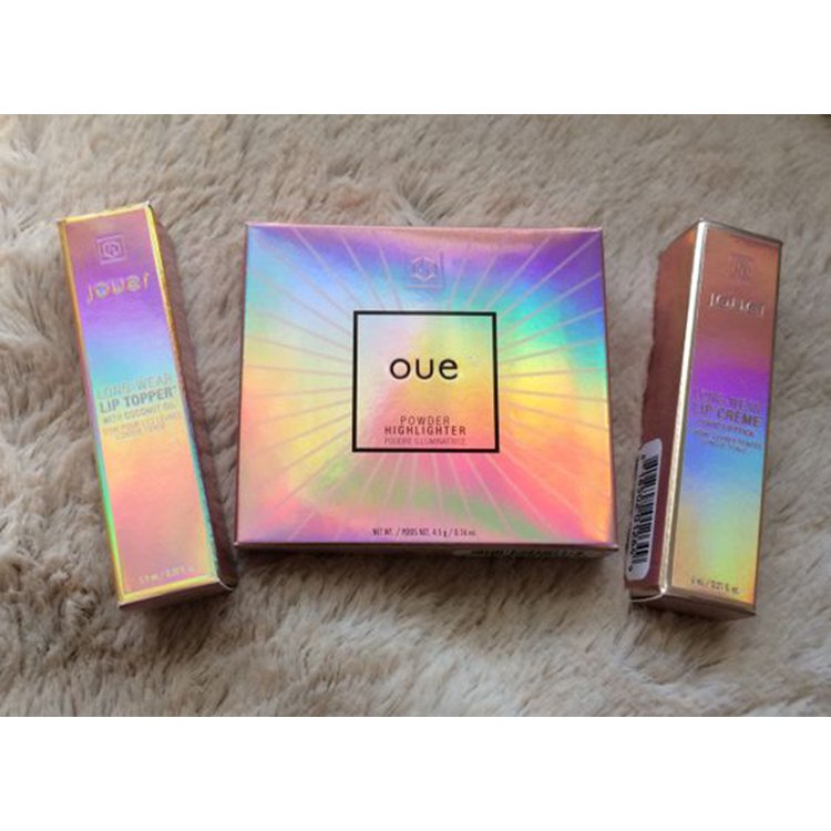 Luxury Cosmetic Private Label False Nail Package Polish Boxes Square Orange Pink Blue Custom Press On Nails Box Packaging