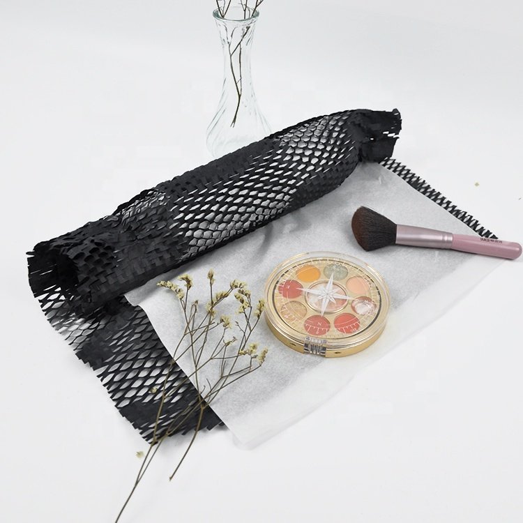 Best quality biodegradable packaging paper kraft dispenser box wrapping Honeycomb Cushioning Wrap
