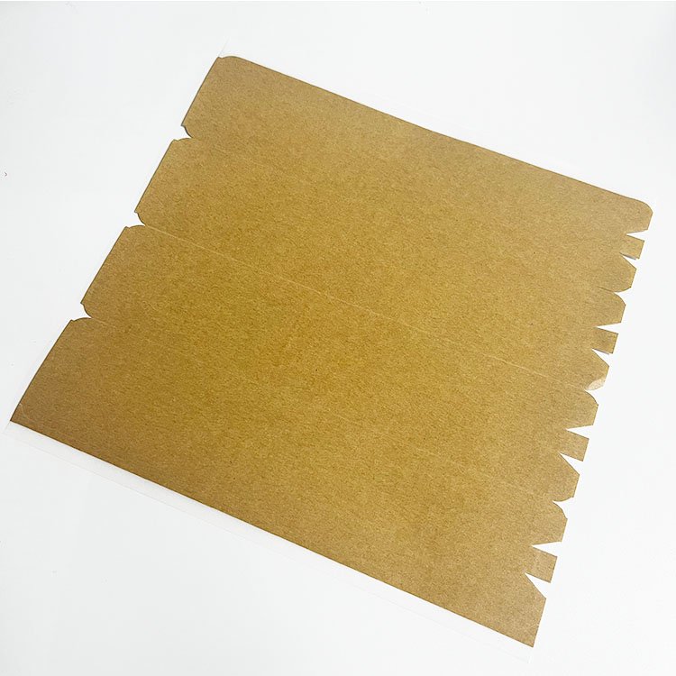 Hight quality brown self adhesive kraft paper tape with easy tear handle for carton