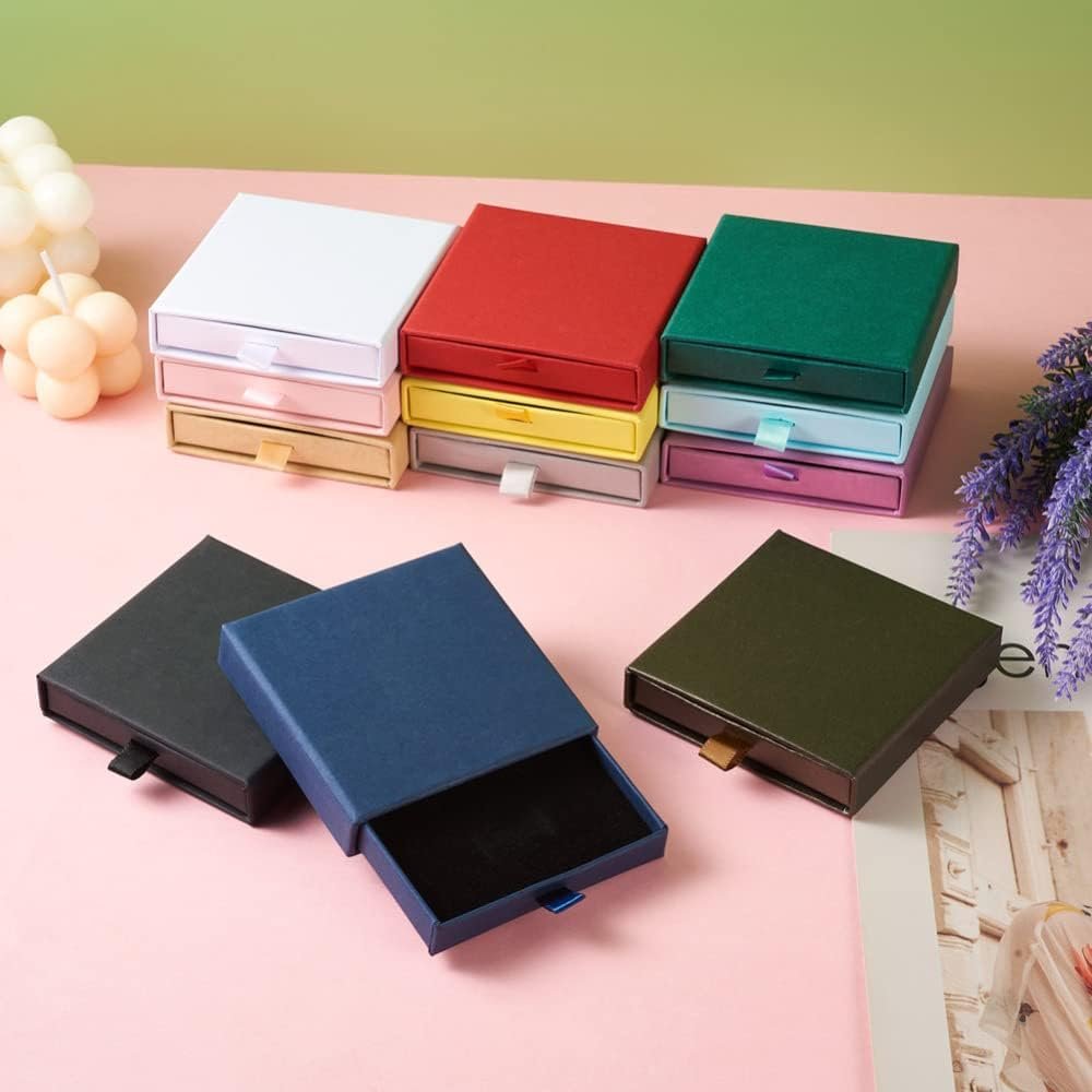 Custom Logo Small Drawer Paper Gift Box For Storage Wholesale Jewellery Gift Packaging Box
