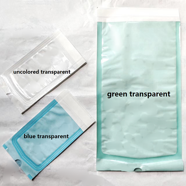 Factory direct sales autoclave sterilization heat sealing pouch 57x150mm 2.3x6" steam EO indicator heat-sealing bag