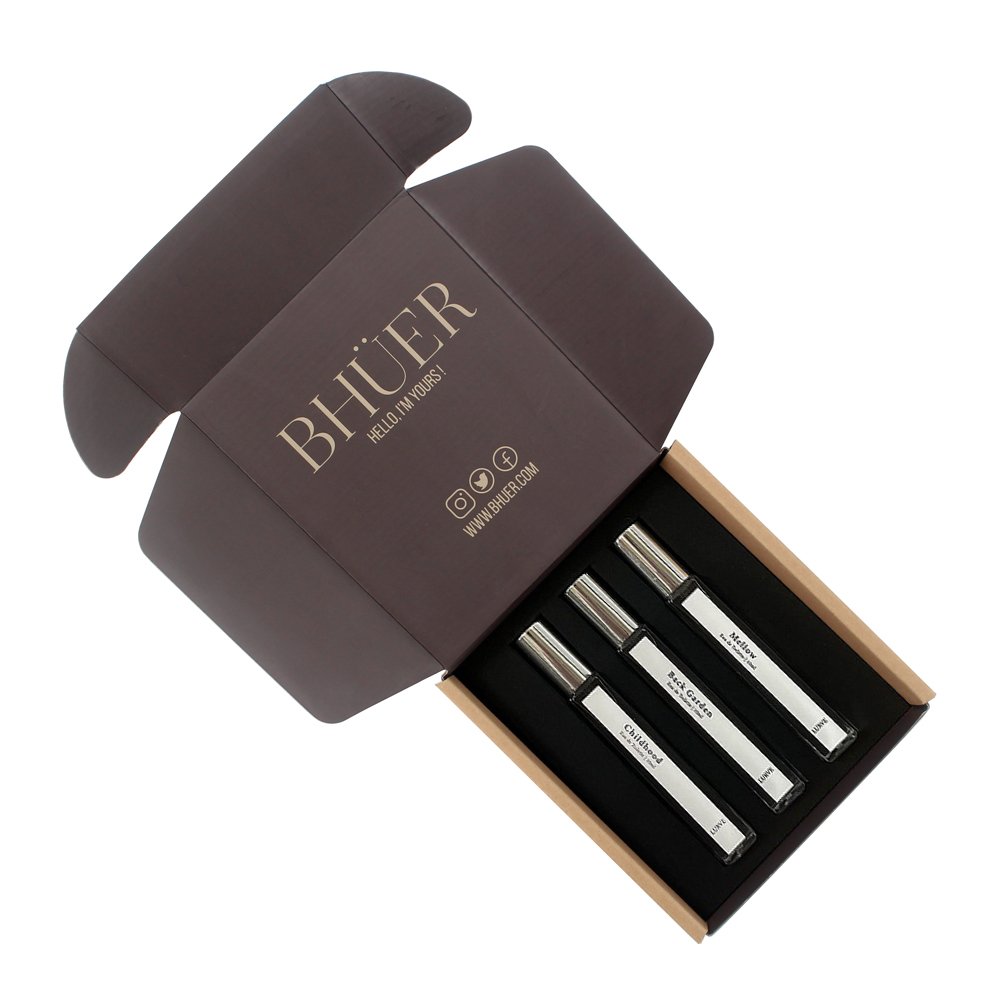 Wholesale Custom Logo Shipping Gift Box Packaging Paper Gift Boxes Packaging With Insert Perfume Sample Box