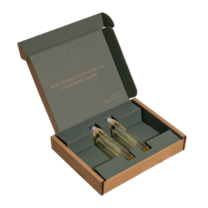 Wholesale Custom Logo Shipping Gift Box Packaging Paper Gift Boxes Packaging With Insert Perfume Sample Box