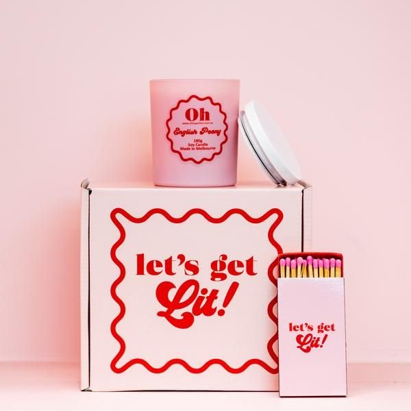 Custom Luxury CMYK Printed Double-Sided Candle Match Set Paper Boxes for Candles Gift Boxes Packaging Luxury