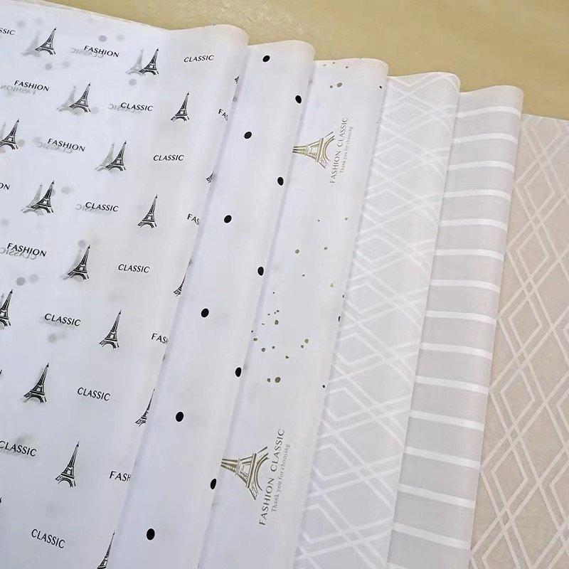 Hot Selling 17GSM Pure Color Tissue Wrpping Paper Copy Paper for Flower Gift Garment Packing