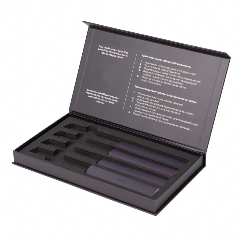 Custom Logo Paper Cardboard Chef Knife Packaging Set Kitchen Knife Gift Box