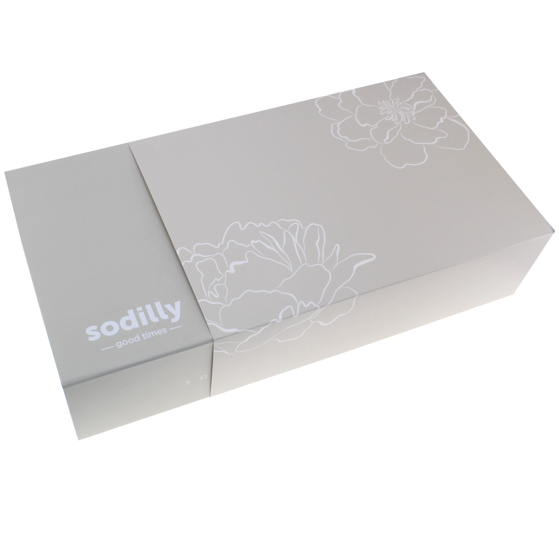 Free Design Custom White Cosmetic Foldable Magnet Cardboard Magnetic Closure Eco Friendly Gift Box Packaging Paper With Logo