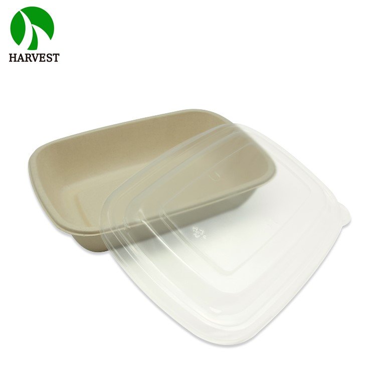 High quality products 750ml natural living bamboo salad bowls