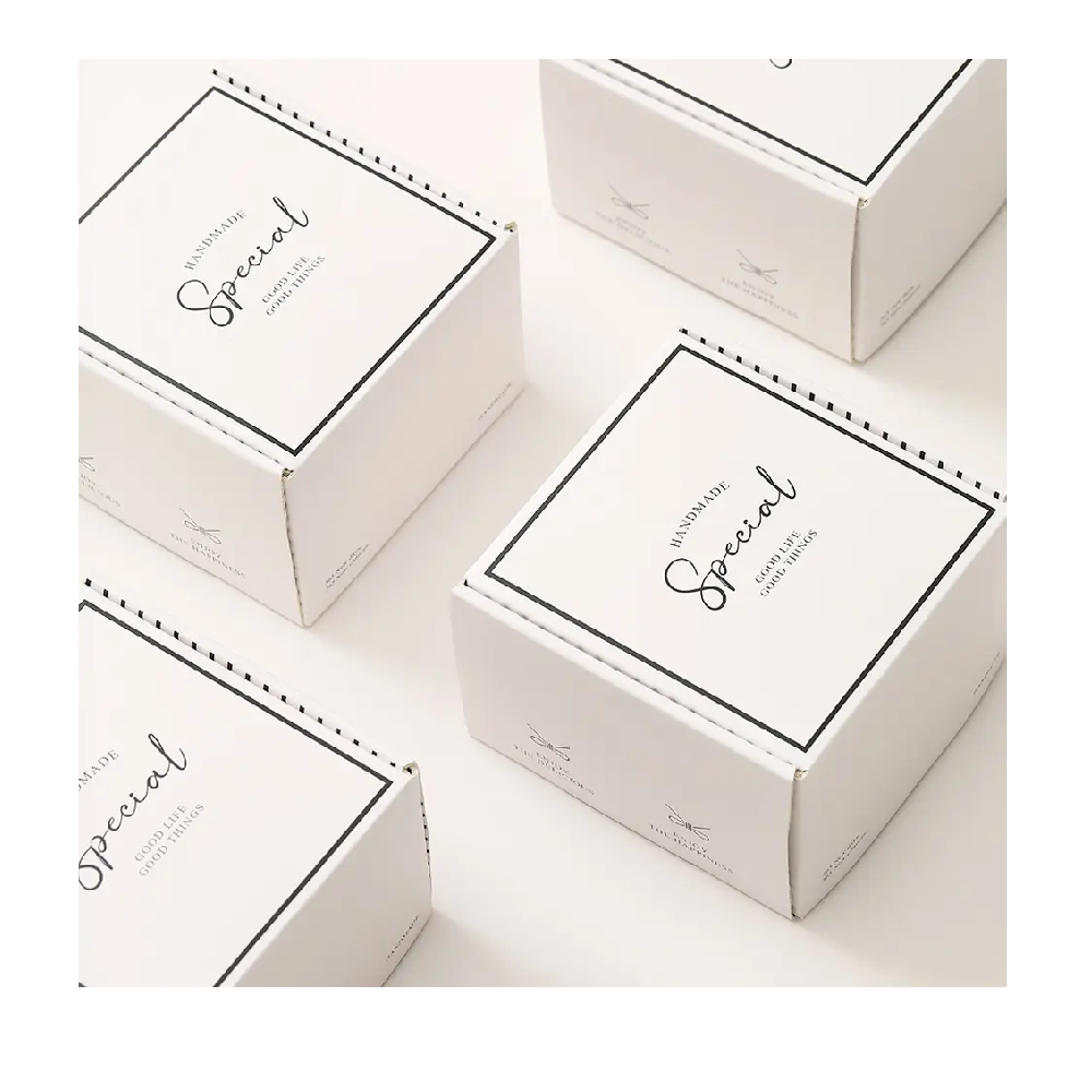 Customised Kraft Paper Disposable Cake Slotted Boxes Cardboard Material Matt Lamination Pastries Art Paper Matt Customisable
