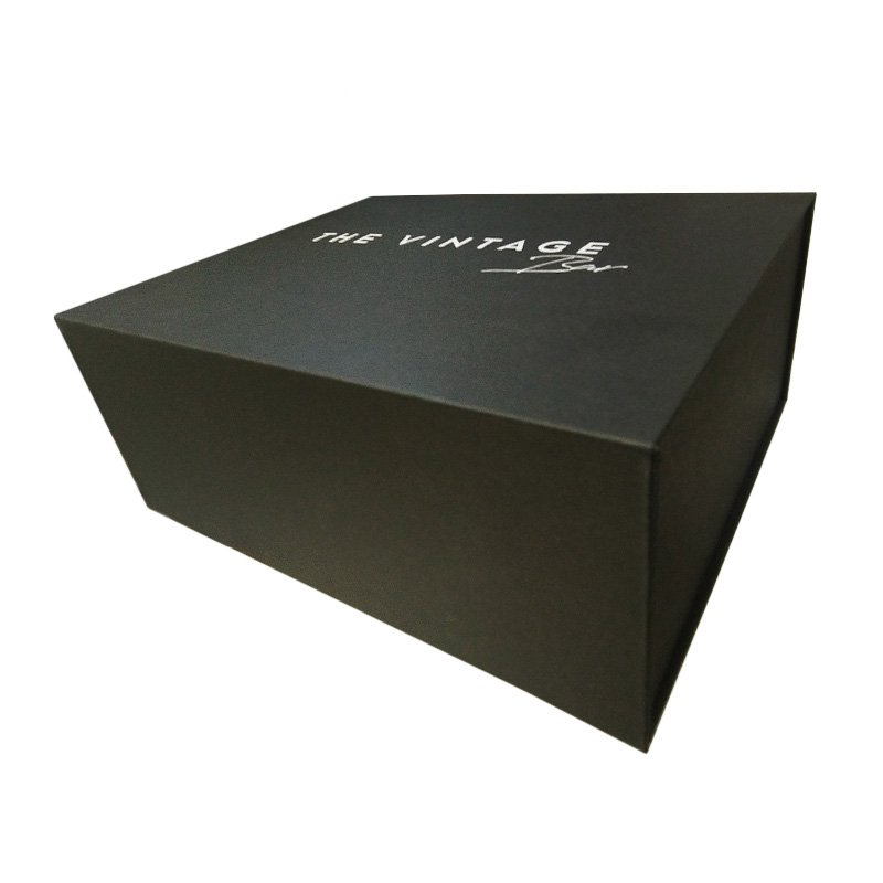 Eco friendly Logo designer Cardboard Packaging Magnetic Closure custom Black shoe Foldable magnetic Paper Gift Box with logo