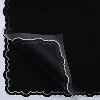 Milan Korean Version Hot Stamping Matte Paper Fresh Flower Art Materials-Semi Transparent Texture Packaging Paper Love Starting